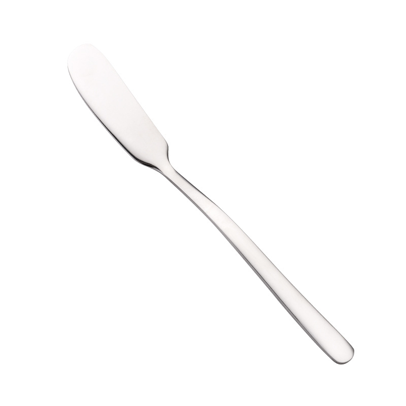 304 stainless steel butter knife, Western cuisine knife, butter knife, jam knife, butter spatula, grease knife, cheese knife, thickened Item Picture