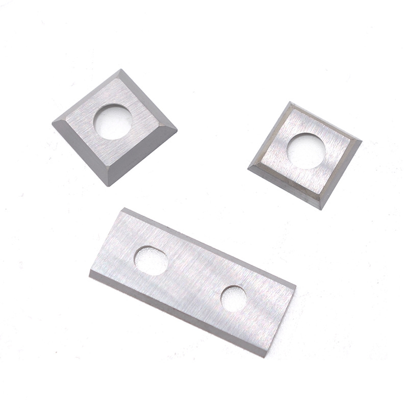 Woodworking spiral blade flat planing, pressure planing, four-sided planing machine, discard planing blade, vertical milling, Luxembourg tungsten steel alloy Specification drawing