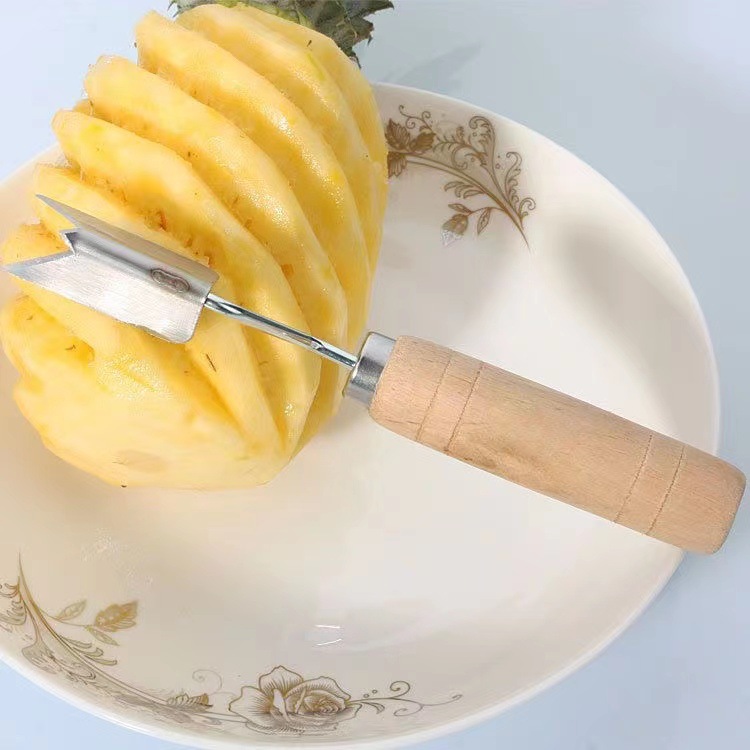 Starch sausage small Bend knife, supermarket sausage small bend Force Grilled sausage Pineapple core knife, jackfruit scraper knife, fruit knife complete set Application Scenario