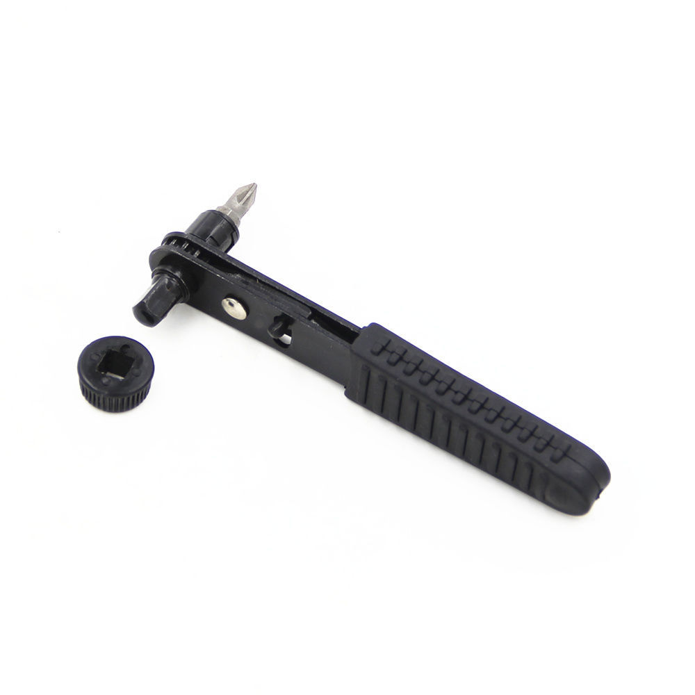 Mini simple quick ratchet wrench 1/4 air screwdriver 6.35 forward and reverse right-angle turning screwdriver tool Application Scenario