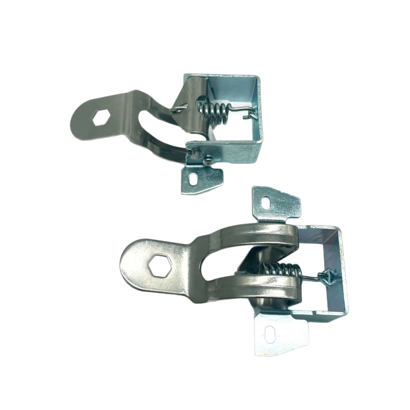 Stainless steel spring plates, thickened stainless steel hinges, strong load-bearing capacity, corrosion resistance, RV stainless steel water tank hardware accessories Item Picture
