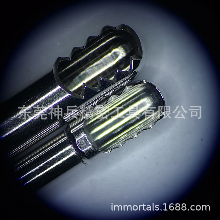 Medical planer knives, orthopedic planer knives, ENT planer knives, processing, stainless steel planer knives, snake bone planer knife processing full figure