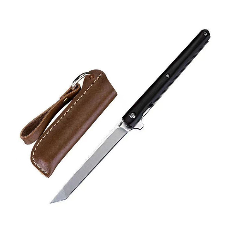 Factory high-hardness stainless steel folding knife, portable mini pocket, wooden handle magic pen, outdoor knife, sharp fruit knife undefined
