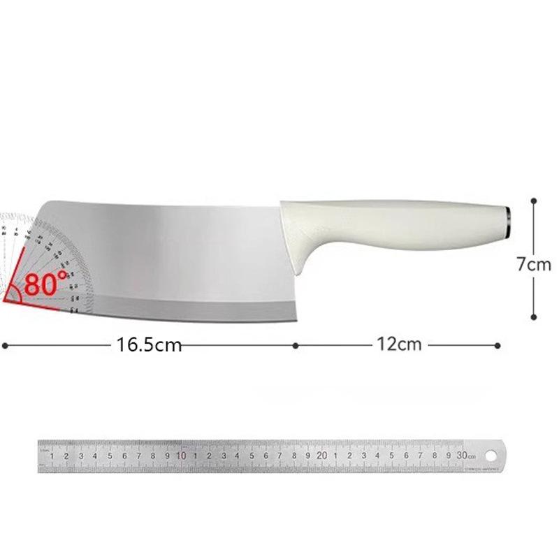 Kitchen knife, household knife, kitchen stainless steel, white slicing knife, meat cutting knife, chef's special knife, kitchen knife, super sharp Item Picture