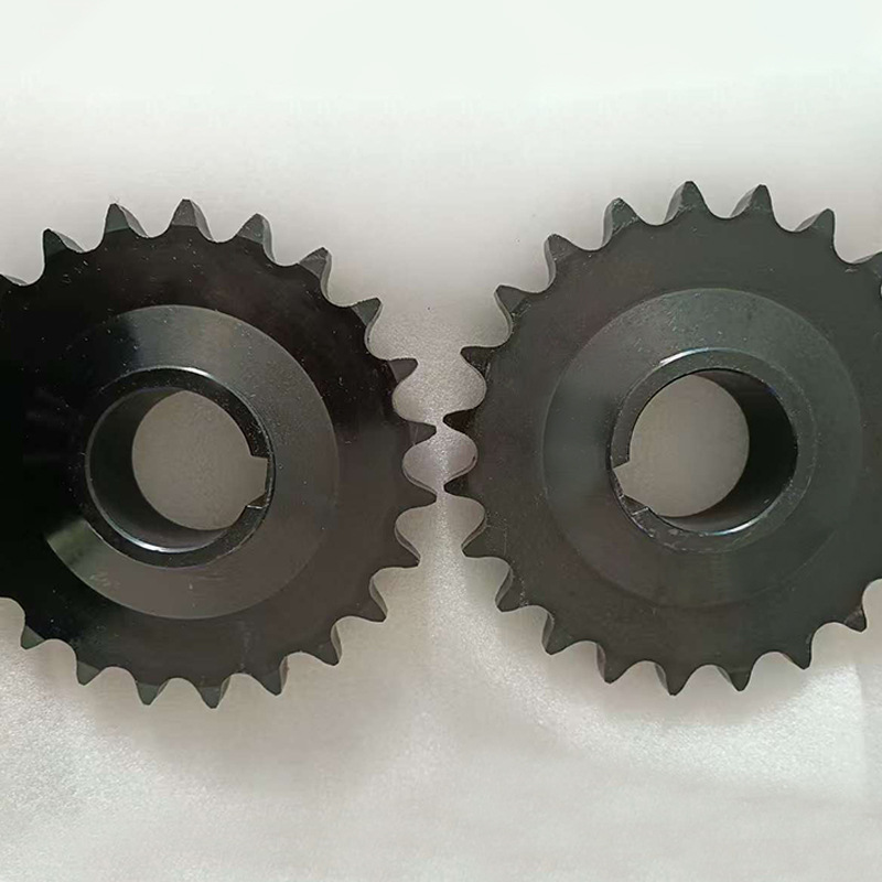 Non-standard sprocket gears, gear grinding, gear processing, hard tooth surface gears, industrial single and double row double-sided sprockets Application Scenario