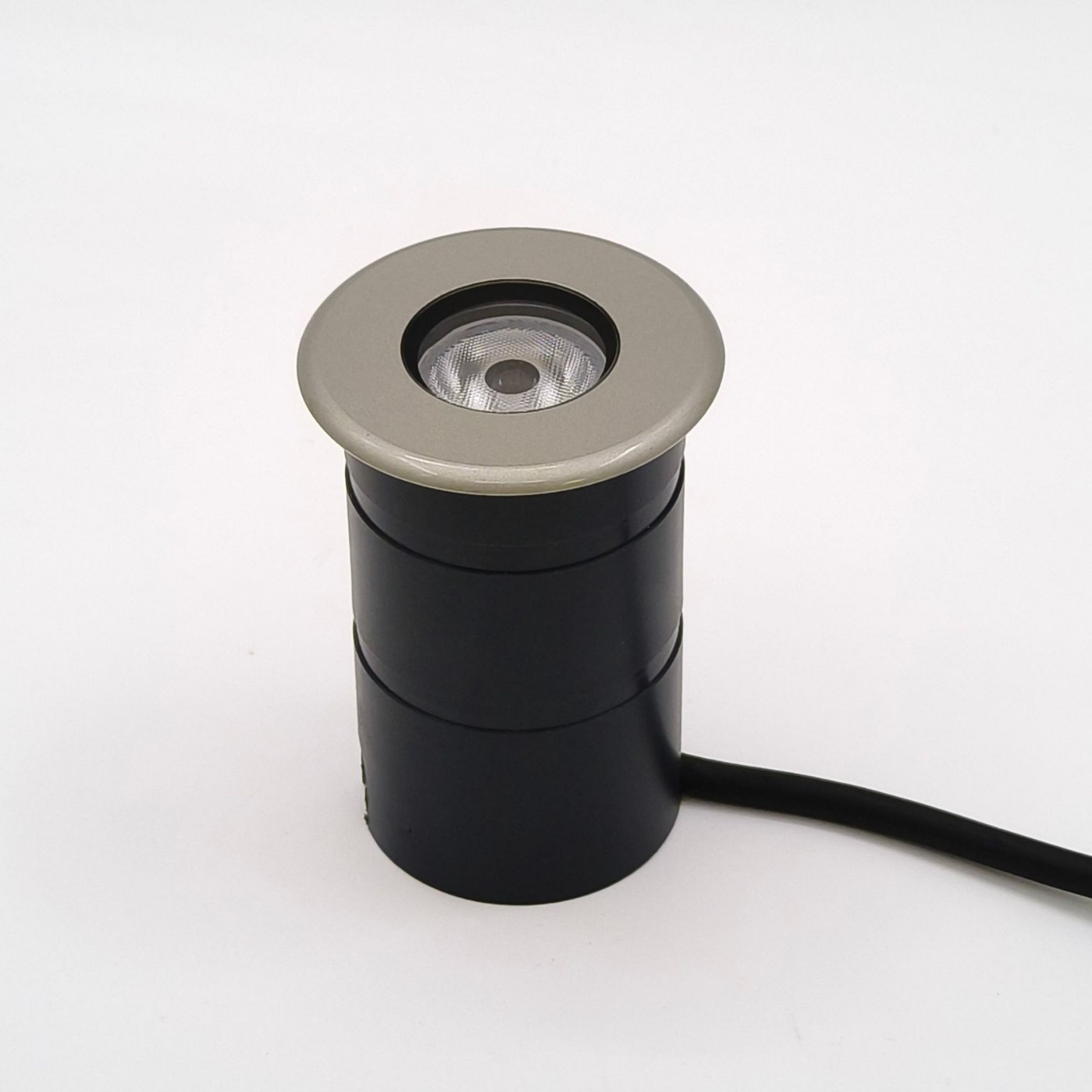 Engineering model LED ground lamp 3W12V24V waterproof ground lamp with a diameter of 55mm, supports Dali 0-10V dimming full figure