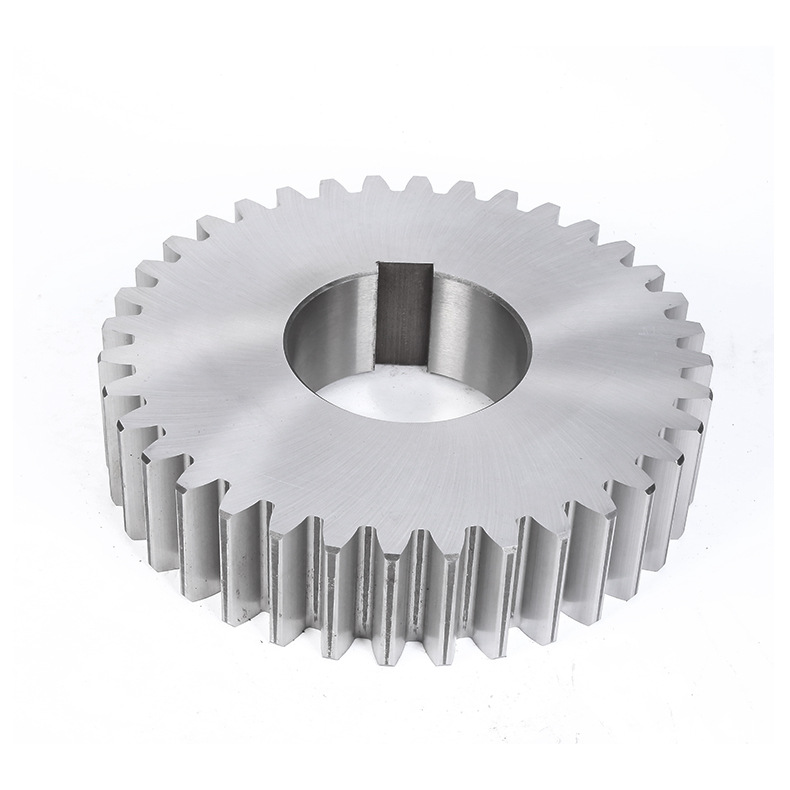 45# steel spur gears, straight gears, industrial machinery conveyor gears, non-standard cylindrical industrial gears Specification drawing