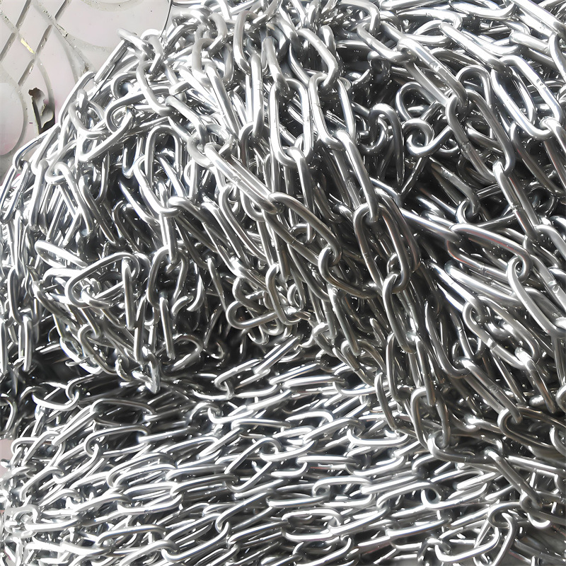 201 304 stainless steel chain factory offers wholesale of 6-22mm stainless steel chains 316 for hoisting and lifting in mining details Picture