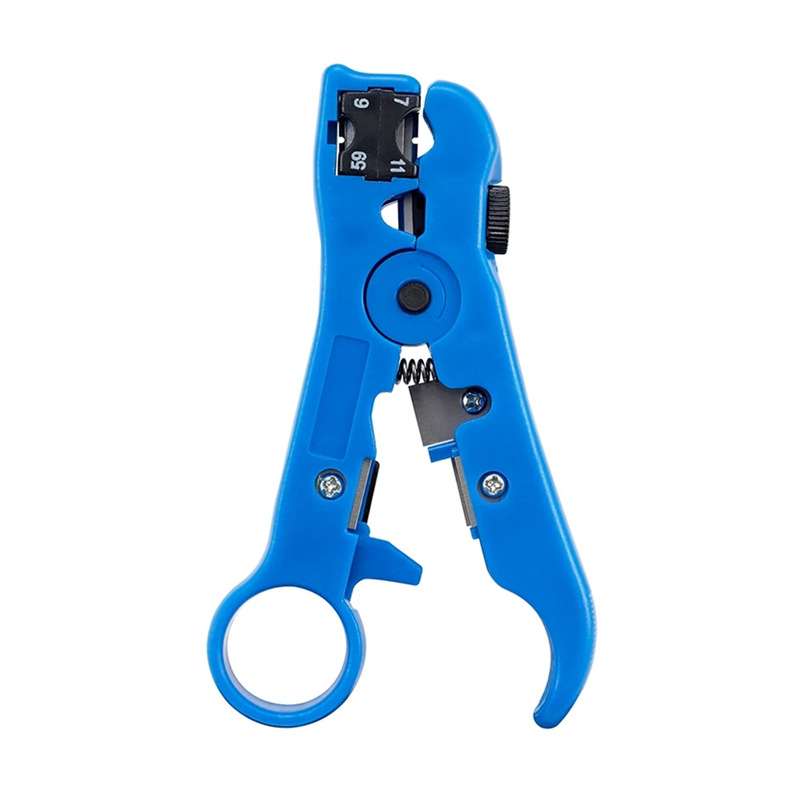 UTP/STP RG59 multi-functional wire stripper, wire cutting tool, coaxial cable stripper, network cable and wire stripping device Specification drawing
