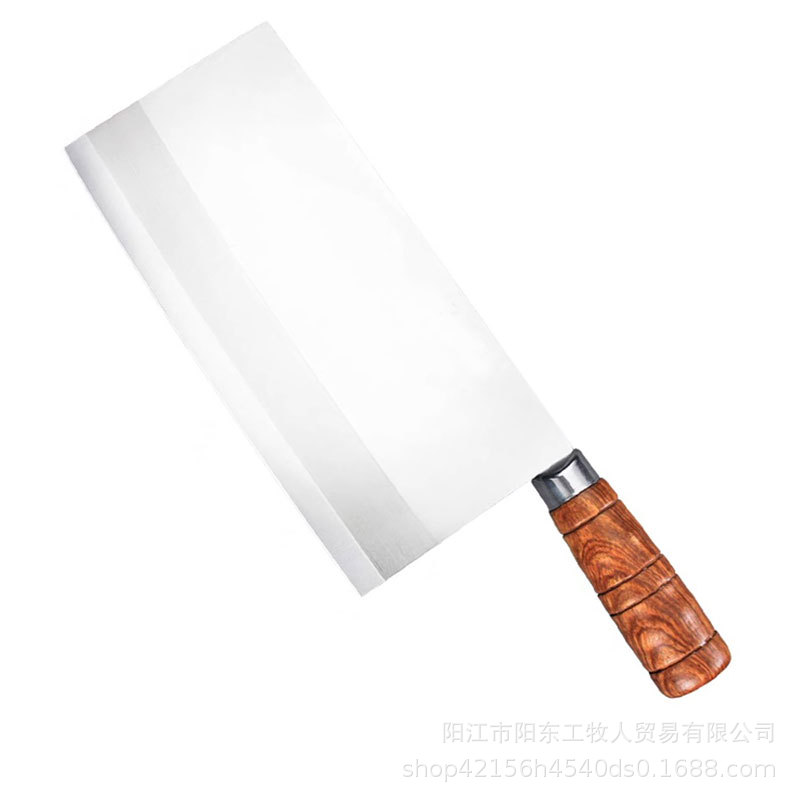 Super sharp stainless steel kitchen knife, Chinese chopping knife, household mulberry knife, chef's special thin-edge slicing knife Item Picture