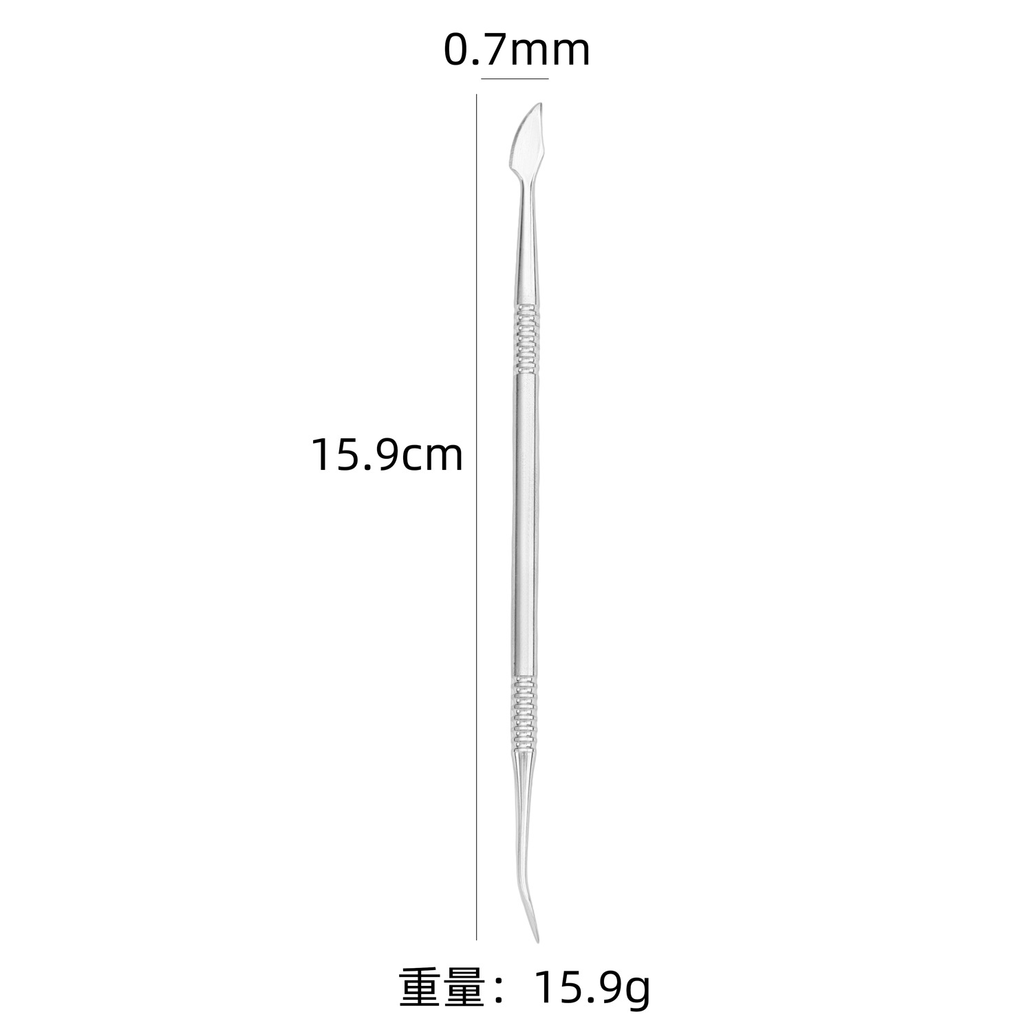 A set of 10 pieces of stainless steel composite resin filled and engraved wax spoon filler, dental technician wax mold engraving knife in stock undefined