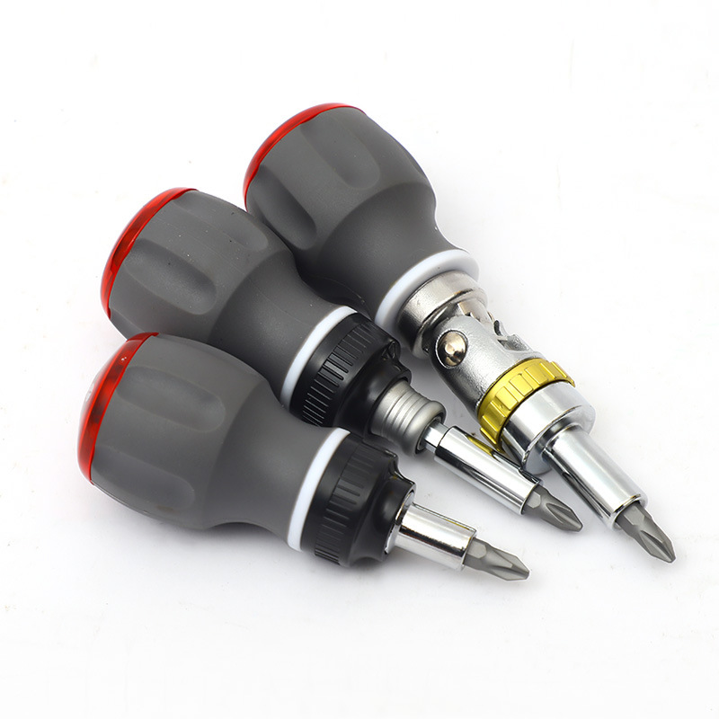 Ratchet screwdriver, multi-angle telescopic dual-purpose cross screwdriver, multi-functional screwdriver, double-head ratchet screwdriver Application Scenario