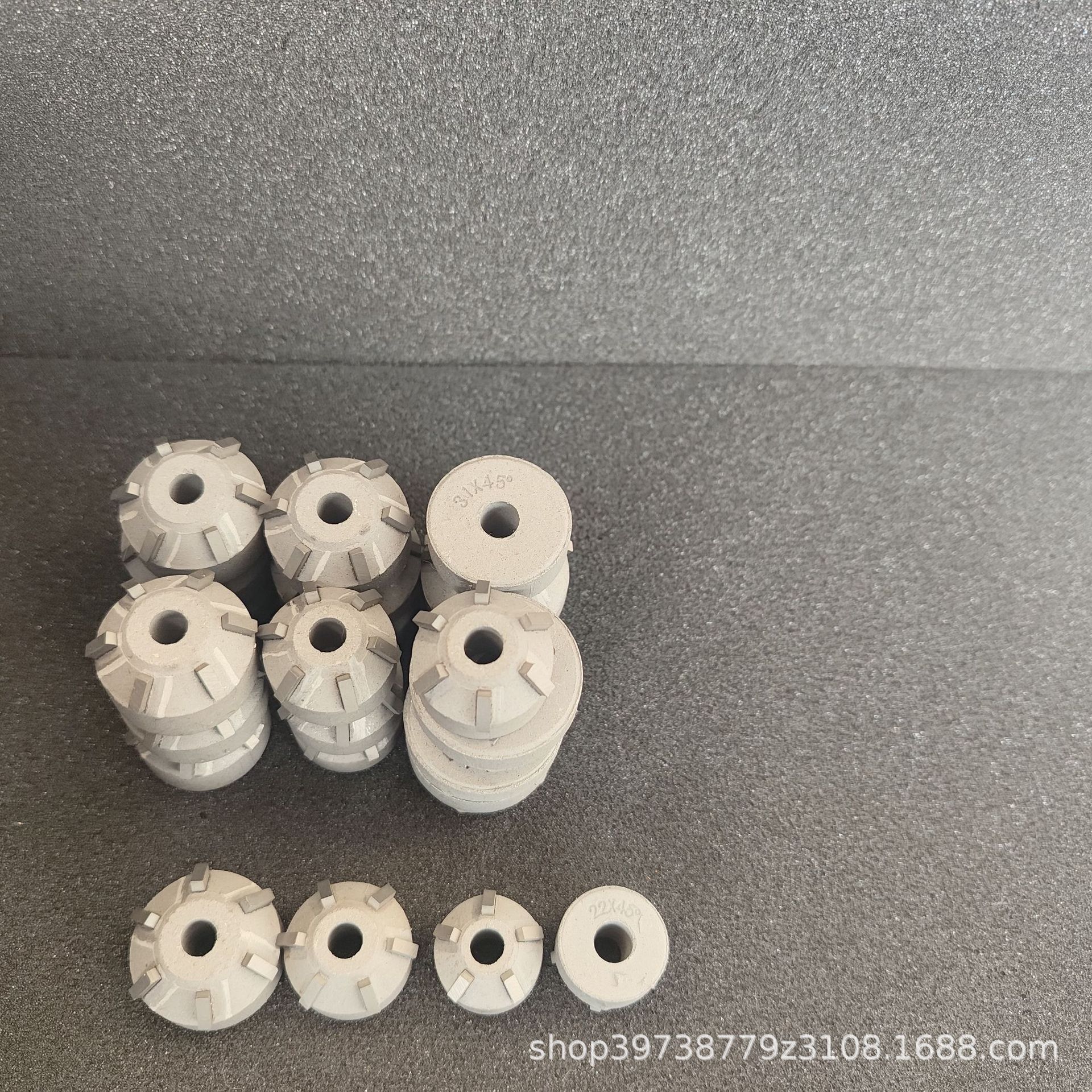 Three-wheel and two-wheel motorcycle engine valve seat hard alloy reamer grinding wheel set 23PCS maintenance tools Application Scenario