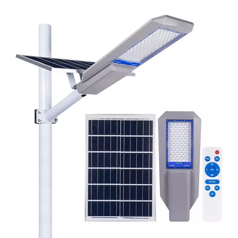 Split-type solar outdoor lamps, street lamps, garden lamps, household led ultra-bright high-power waterproof lighting lamps Item Picture