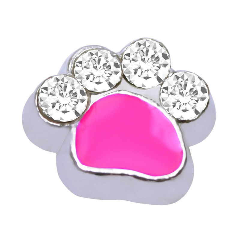 Cross-border Cat paw accessories Charm Module bracelet, single DIY patch Floating charms locket Item Picture