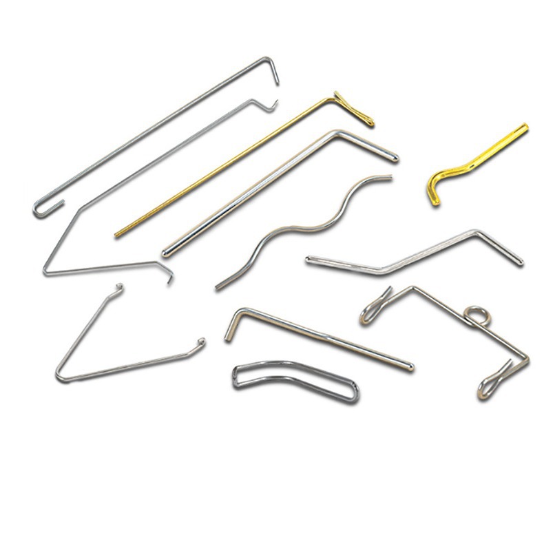 Wire formed stainless steel spring clothes hangers, spring furniture springs, bent spring steel, and various special-shaped spring processing and forming details Picture