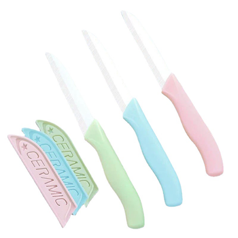 Big Eye Fruit knife set, single set, household multi-functional fruit knife, creative kitchen complementary food knife, peeler knife Application Scenario