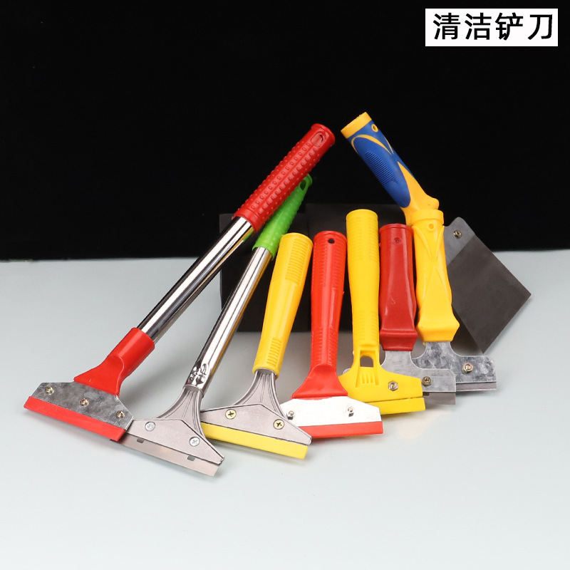 Factory wholesale multi-functional cleaning scrapers, stainless steel scrapers, marble cleaning tools, durable grouting scrapers details Picture