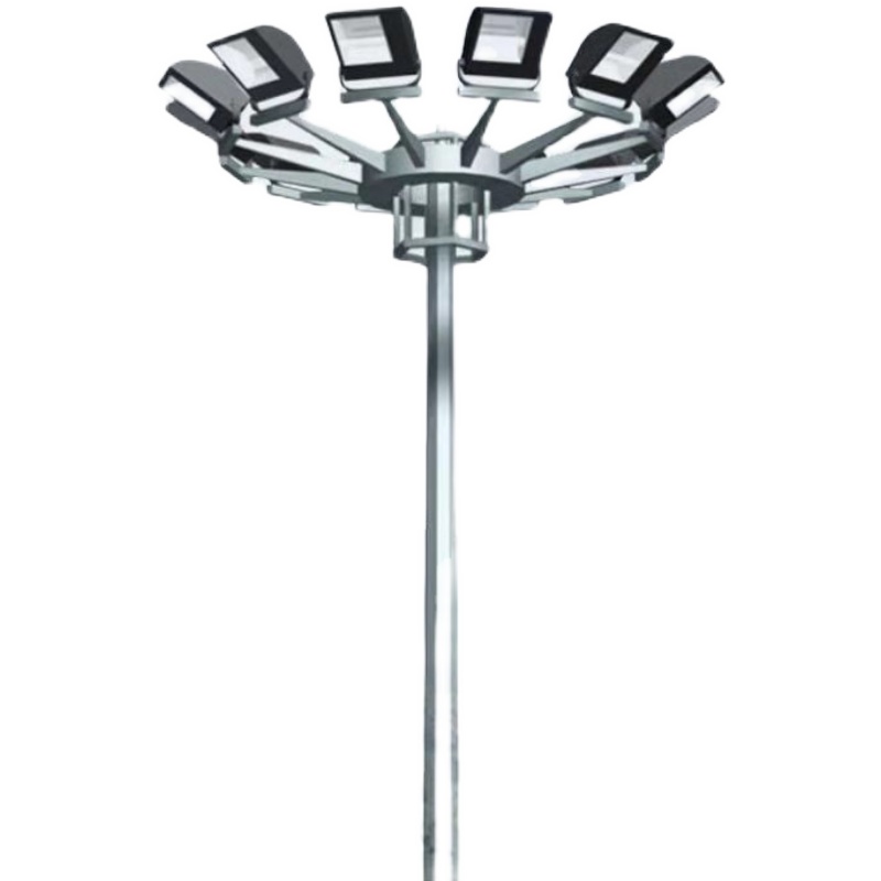 ✅ basketball court lamp posts, basketball court lighting fixtures, 6m, 7m, 8m, 10m square lights, high-pole lights, LED, 100W, 200w households Item Picture