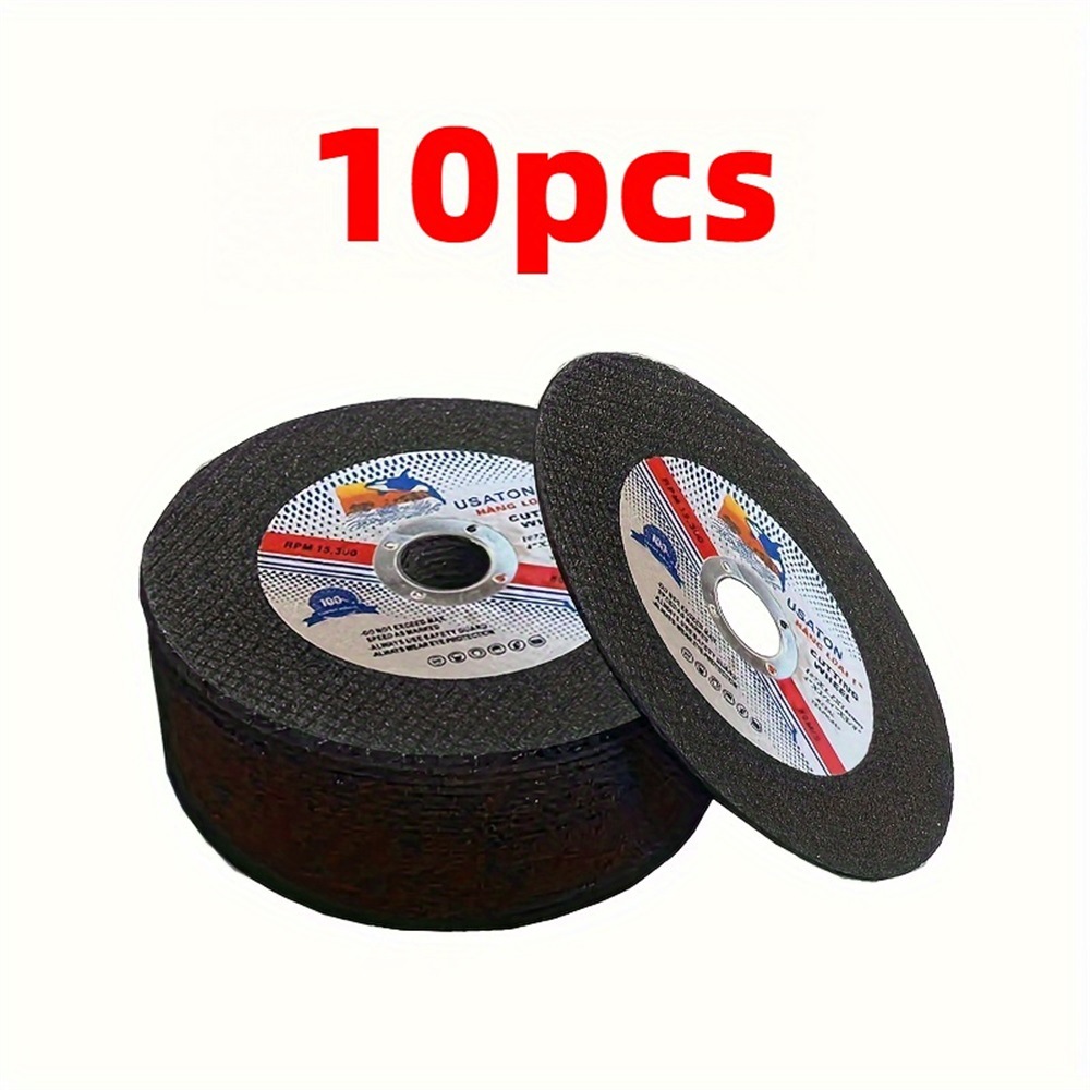 107mm metal cutting disc, double-mesh resin grinding wheel, 4-inch stainless steel cutting blade, 1.2mm thick, efficient and durable undefined