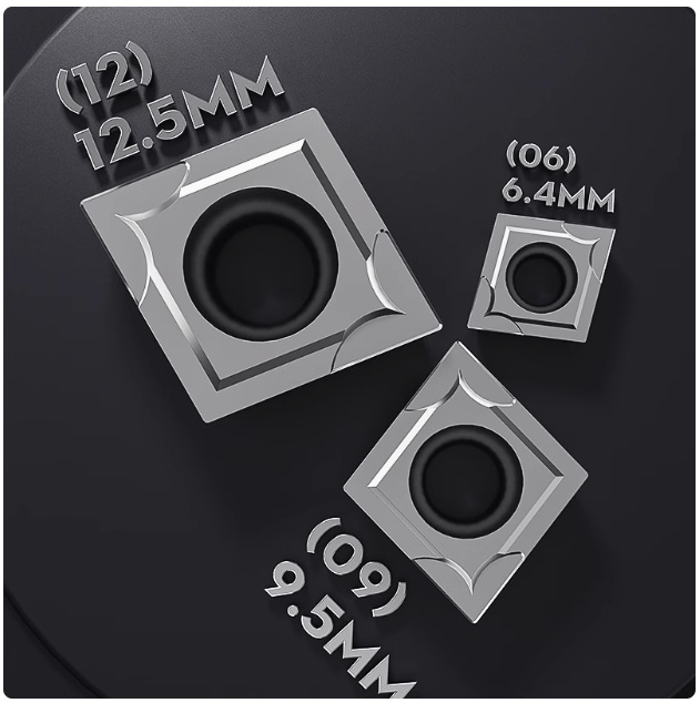 CNC insert inner hole tool grain CCMT09T304/CCMT09T308 diamond-shaped steel parts stainless steel CNC tools Application Scenario