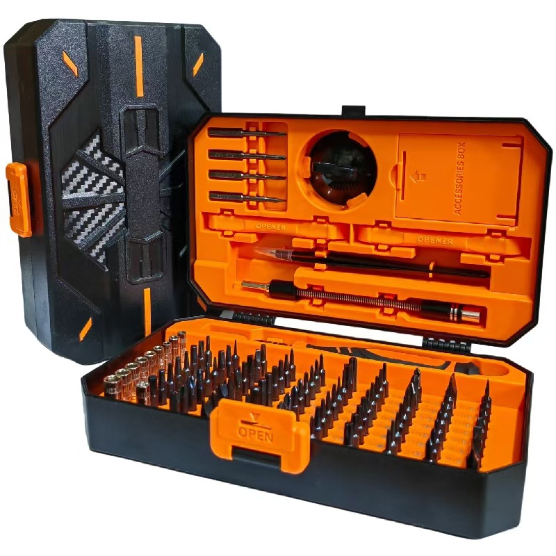 Screwdriver set 130 in one, batch head glasses, clock, Nintendo mobile phone repair tools, cross and one character Specification drawing