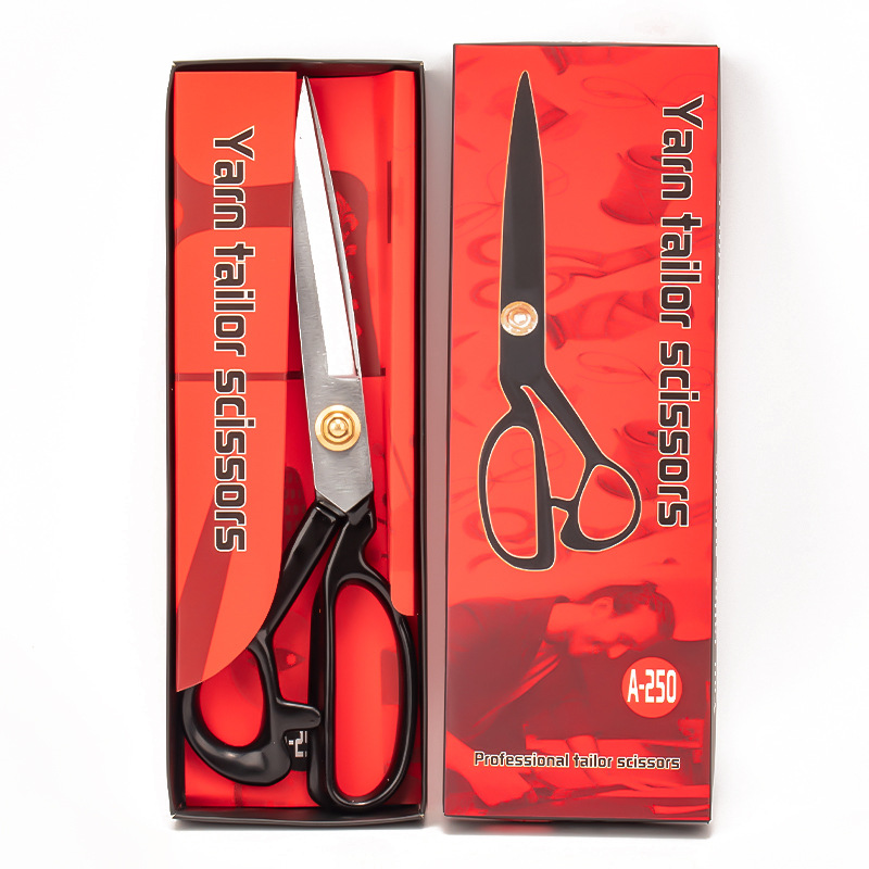 Wholesale stainless steel tailor scissors 65 manganese steel fabric cutters 8/9/10/11/12 inches in multiple sizes available undefined