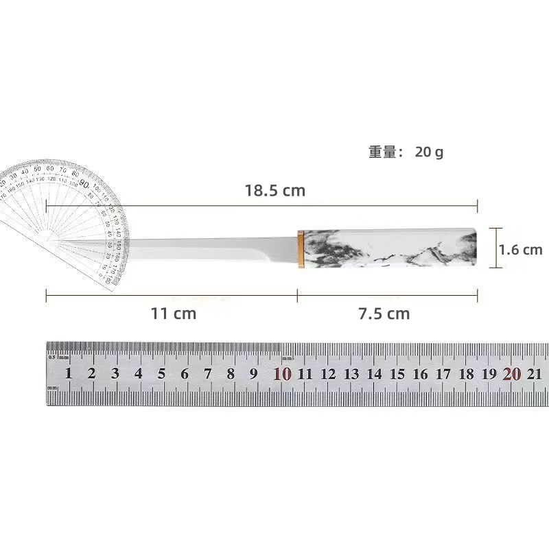 Yunmo Small Knife Battle Boat Black Warrior Chinese Style Portable Fruit Knife, thickened peeling knife, Kitchen Outdoor Camping M390 Application Scenario