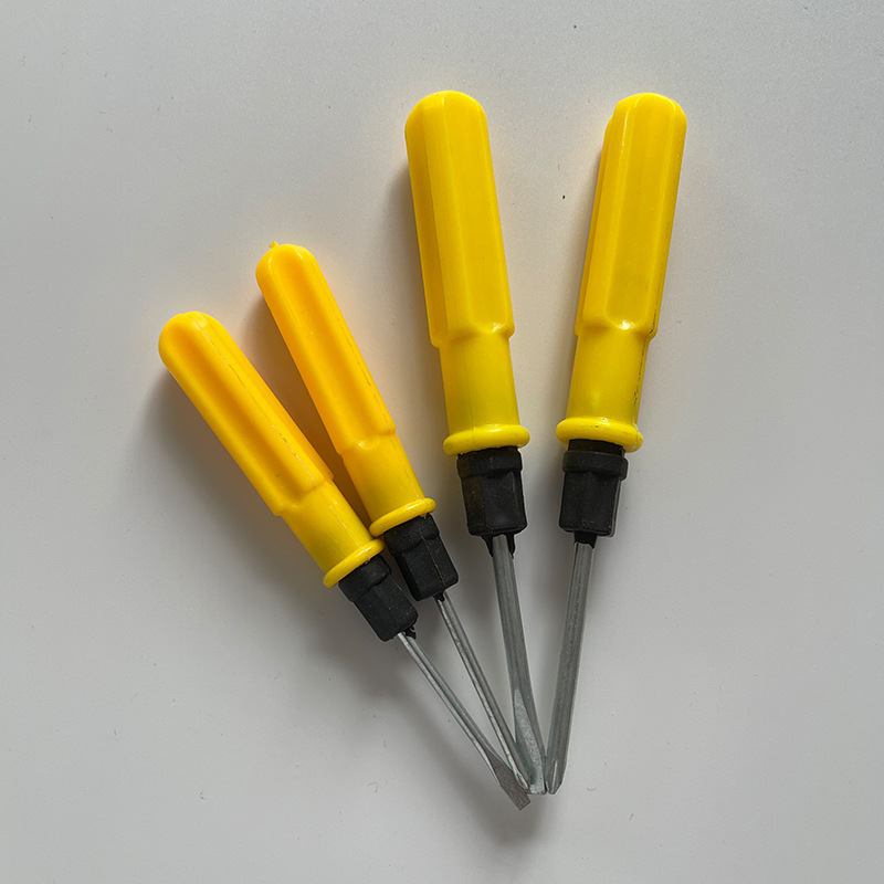 Wholesale of Huang dual-purpose screwdriver sets, single-head cross-head multi-functional screwdrivers, small 2-inch, 3-inch and 4-inch screwdrivers Application Scenario