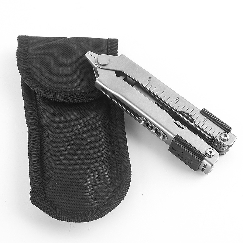 Ruibo Portable home, outdoor, car, daily use, multi-purpose knife tool, telescopic one-handed quick-release pliers Specification drawing