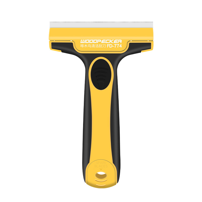 Woodpecker cleaning scraper, wall plaster, glass tile, floor glue removal and grouting scraper, cleaning scraper FD-774 Item Picture