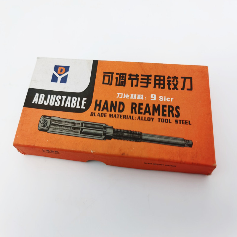 Shanghai Dangyang Adjustable reamer 9SiCr Adjustable hand Reamer 9.25-10 to 74-84 Factory wholesale Specification drawing
