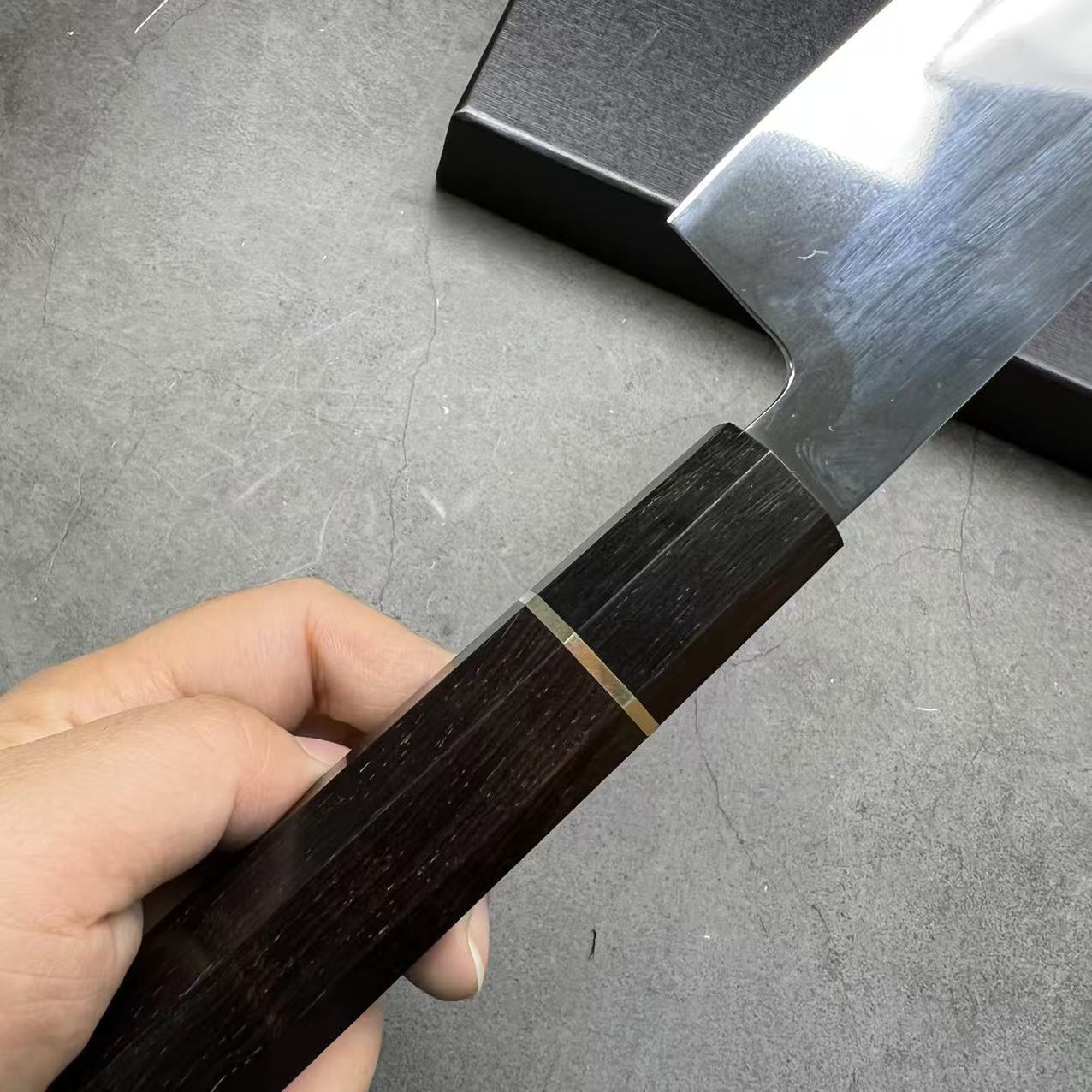 VG10 Japanese Chef's Knife, Household kitchen knife, Japanese Cuisine knife, Sharp Sushi Salmon Chef's knife, Japanese ox knife Specification drawing