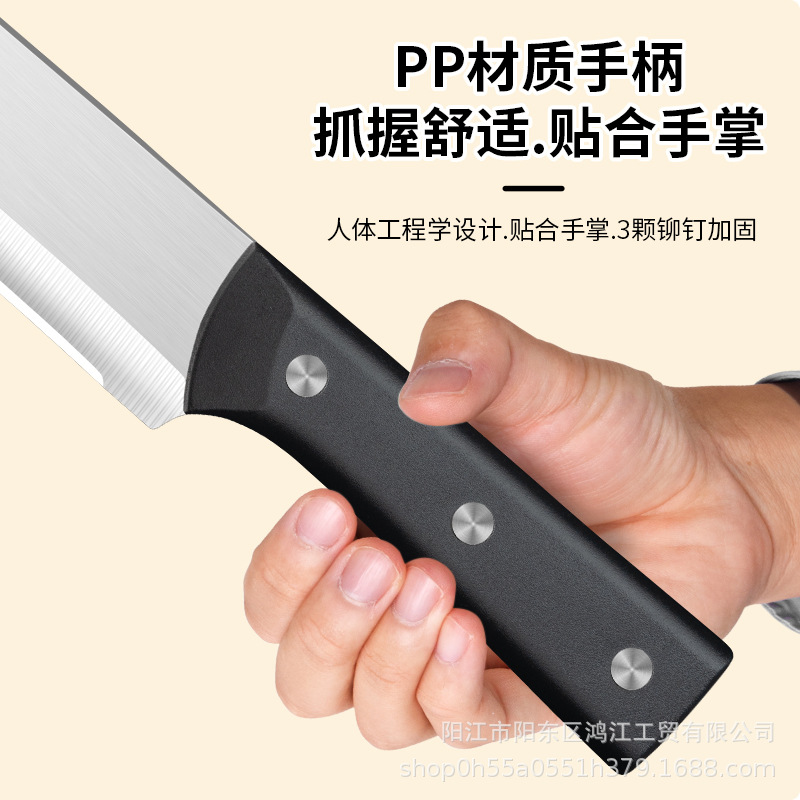 High-hardness stainless steel extended watermelon knife, commercial large-sized watermelon, Hami melon and fruit knife Application Scenario