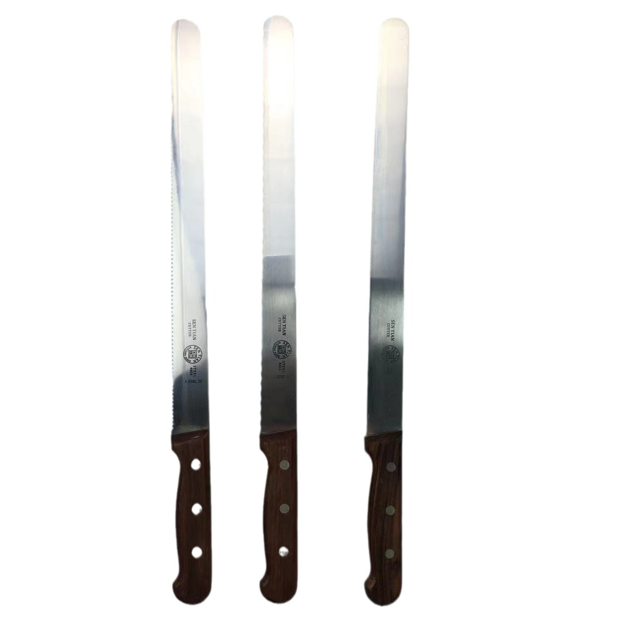 Morita chef's split knife, smooth knife, toothed knife, multi-purpose Western-style sharp fruit knife, sushi knife, cooking knife, chef's knife Item Picture