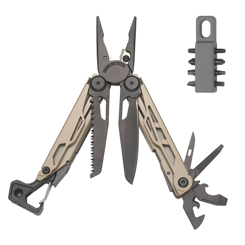 Outdoor multi-functional knife pliers, outdoor small knife, portable folding tool pliers, outdoor emergency equipment, camping portable knives undefined