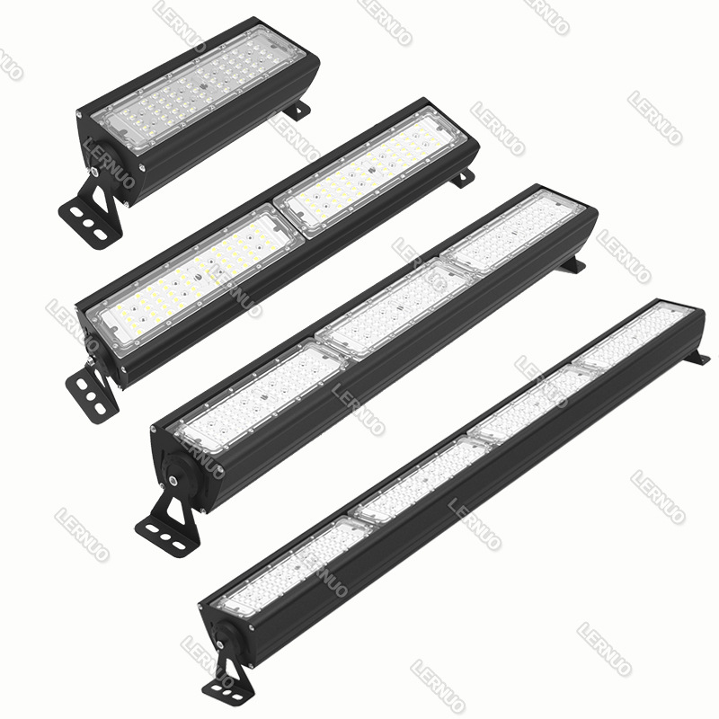 LED wall-washing light, outdoor waterproof high-brightness floor tile project, strip and long strip module floodlight, 100W / 200W illumination details Picture