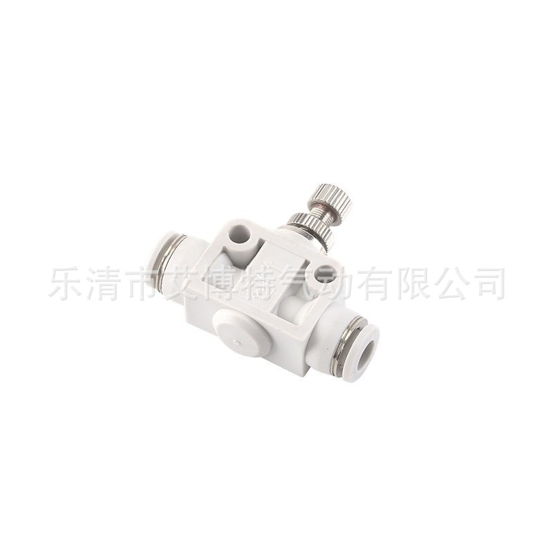 The manufacturer supplies PA premium white pipeline throttle valves SA4, SA6, SA8, SA10 and SA12 quick couplings Item Picture