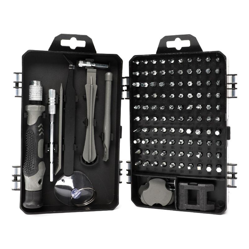 24-piece multi-functional household screwdriver set, precision disassembly tool set for laptop and mobile phone repair undefined