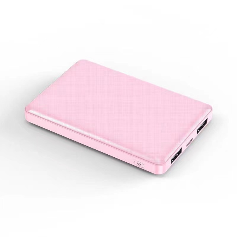 The new 5000 mah 5.2V power bank is ultra-thin, compact and portable, and supports color-printed LOGO gifts Specification image
