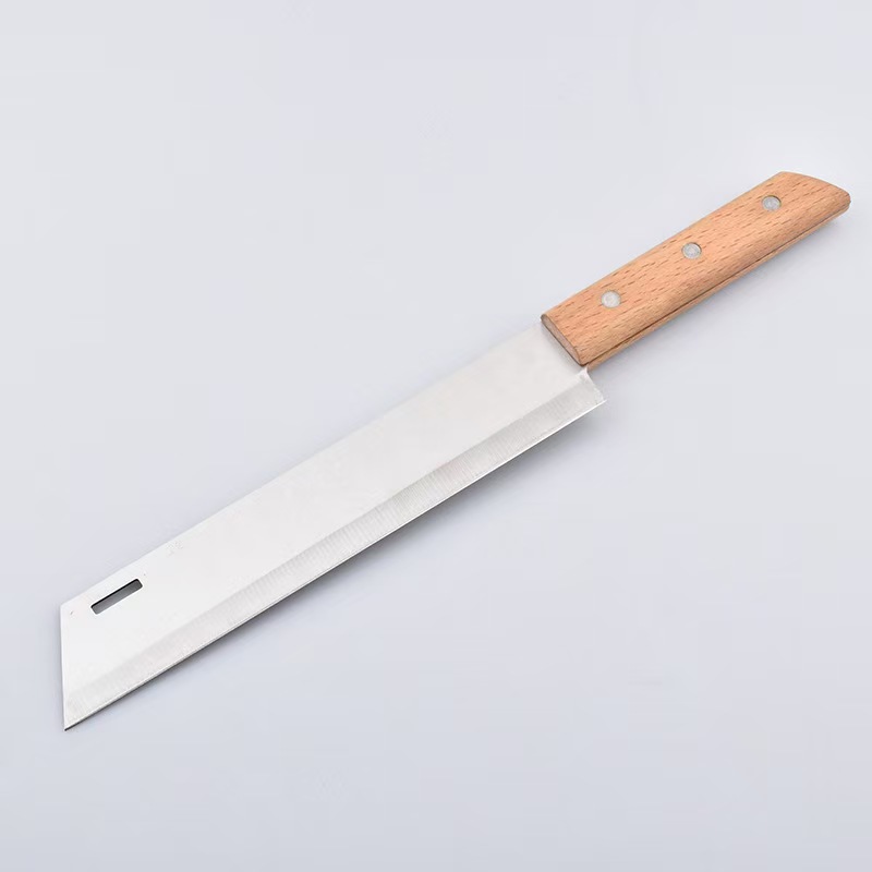 Stainless steel extended fruit knife, household melon cutter, commercial Hami melon long fruit knife, fruit knife Item Picture
