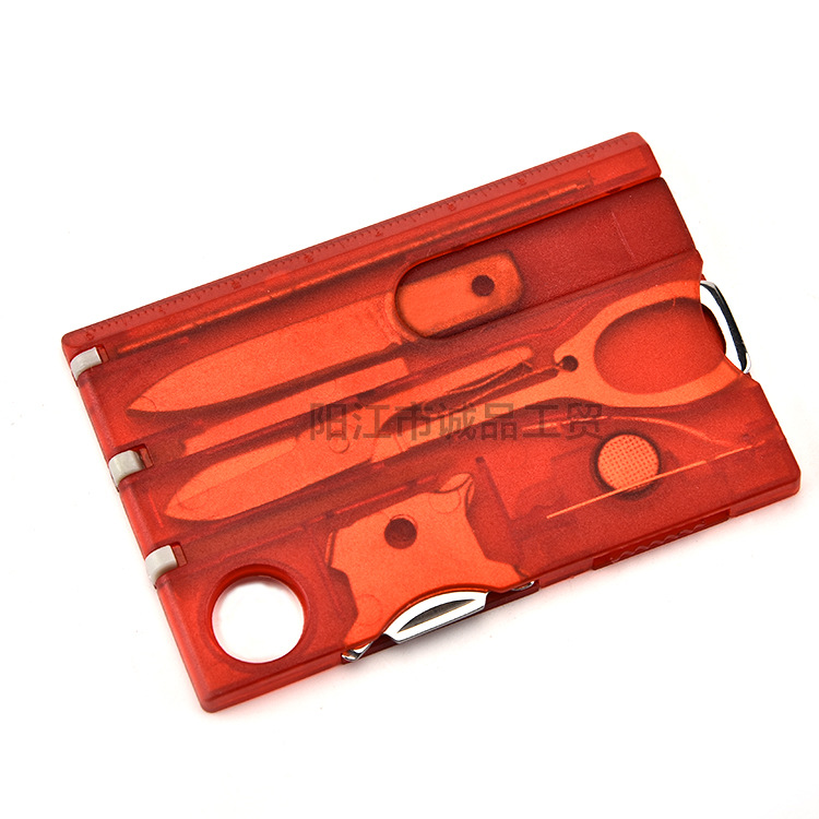 Direct sales from the manufacturer of multi-functional tool cards, outdoor camping survival tool cards, combination credit cards and card knives details Picture
