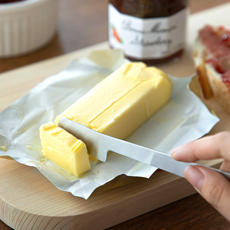 Shuangshan 304 stainless steel butter knife, stirring rod, can scoop, bread, toast, jam scoop, cream cheese spatula Application Scenario