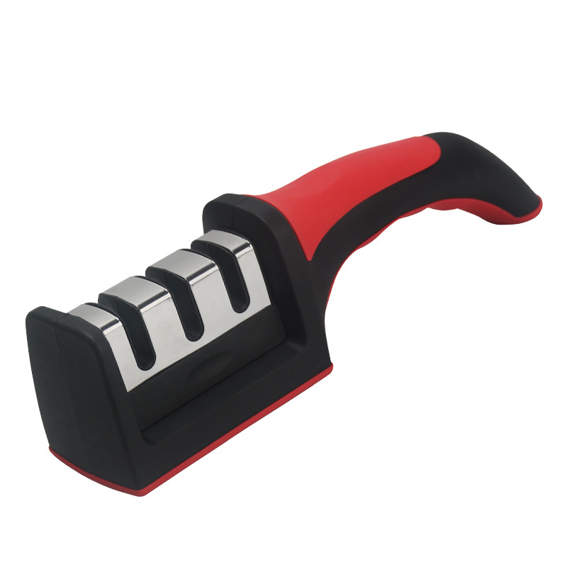 Household multi-functional manual knife sharpener, whetstone, kitchen knives, fruit knives, kitchen tools, sharpening tools, knife sharpening Item Picture
