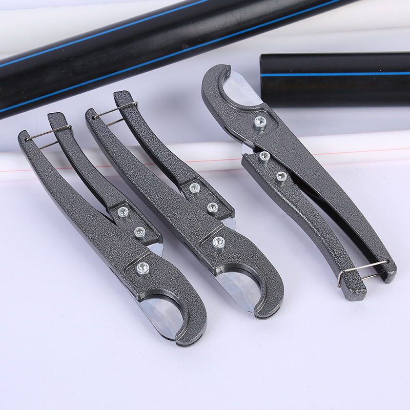 Wholesale PVC pipe cutters, engineering maintenance, home decoration, PPR/PP aluminum-plastic pipes, water pipes, quick cutting PVC cutters Specification drawing