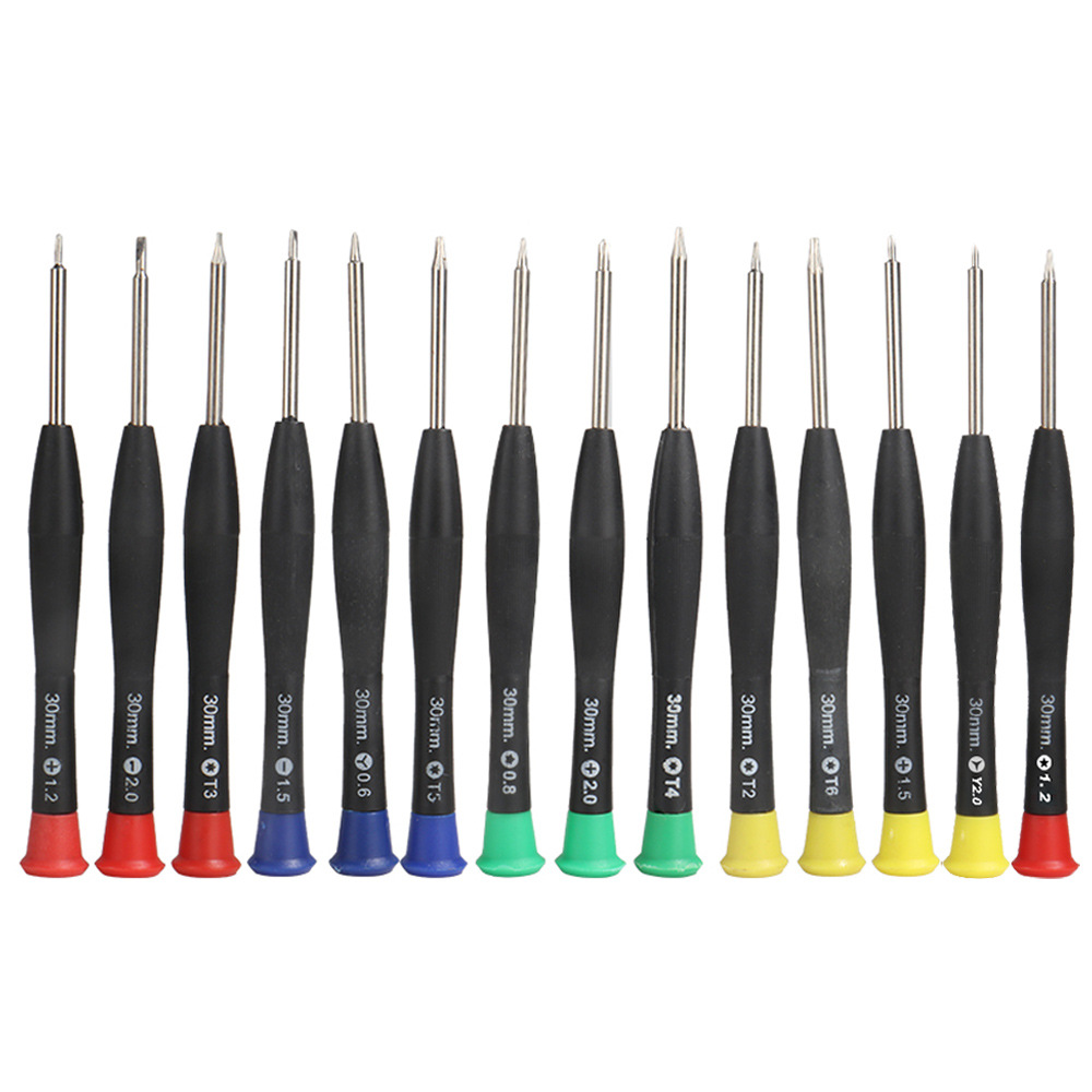 Mobile phone disassembly, clock disassembly and repair tools, cross-shaped screws, screwdrivers, taper handles, screwdriver heads, screwdrivers Item Picture
