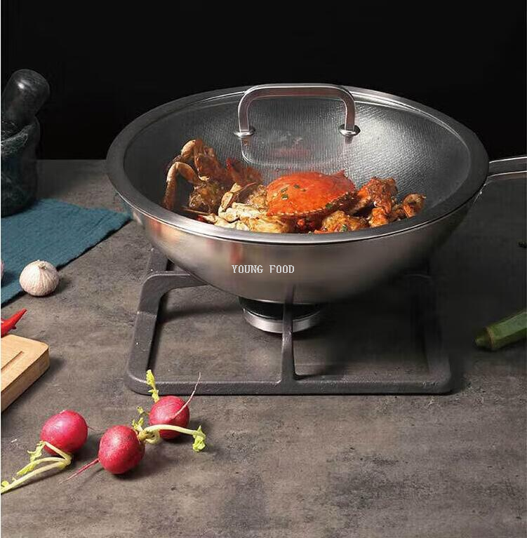 批发包邮！双立人Moment不锈钢蜂巢中式炒锅30cm ZW-C150手办百货详情11