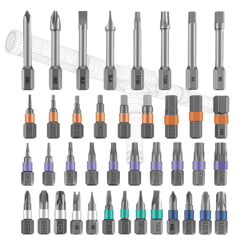 New 42-in-one ratchet screwdriver set, socket set, multi-functional household screwdriver hardware tool set Item Picture