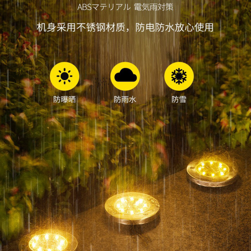 One piece of ground lamp, household outdoor waterproof plug-in guiding light, lawn light, LED courtyard garden decorative landscape light Specification drawing