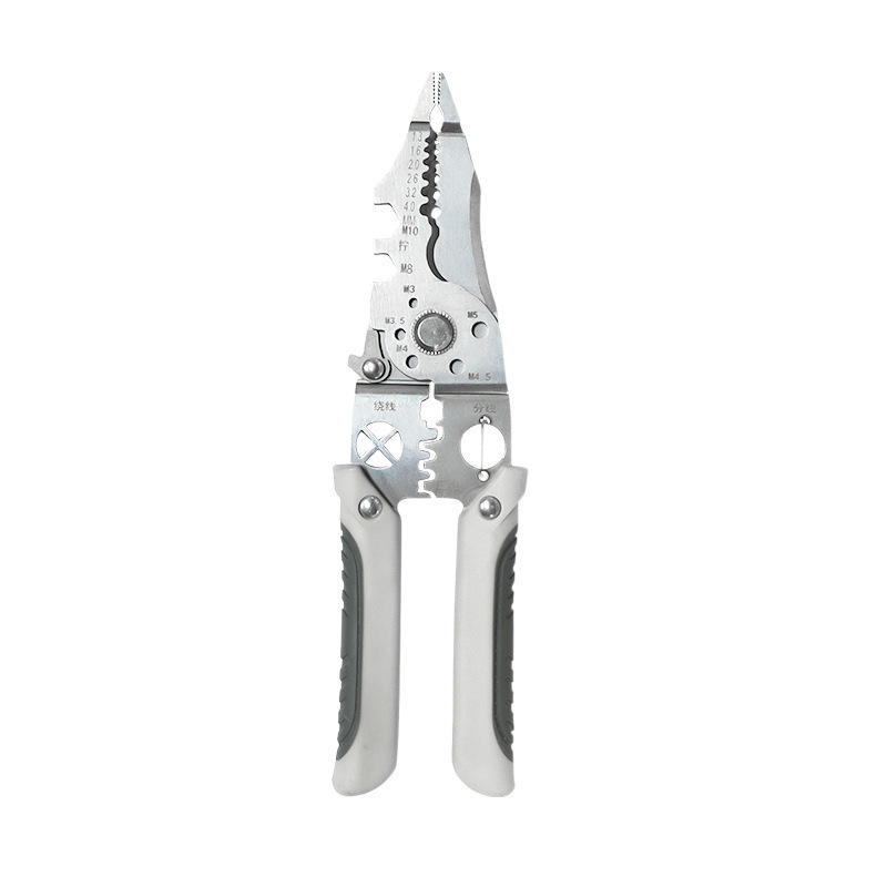 33-in-one multi-functional wire splitting, stripping and winding special pliers for electricians, new industrial stripping and stripping pliers factory, cross-border Item Picture